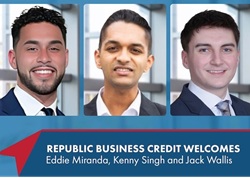 Eddie Miranda Kenny Singh and Jack Wallis