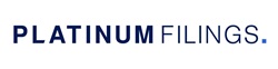 NEW 2024 Platinum Filings Logo Platinum Filings logo