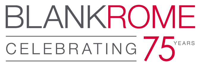 Blank Rome anniversary logo