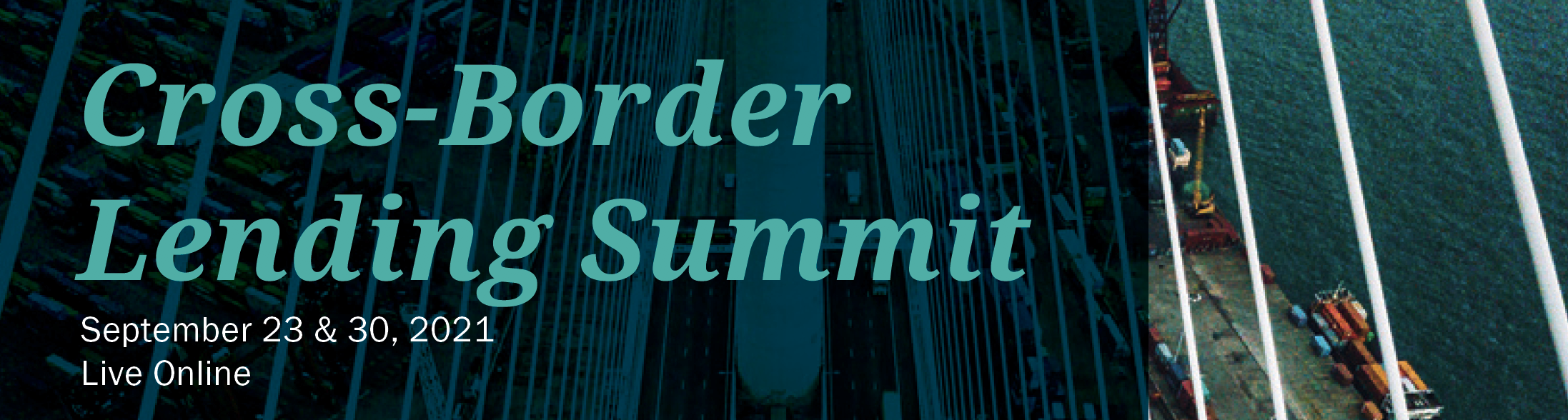 SFNet's Cross-Border Lending Summit logo