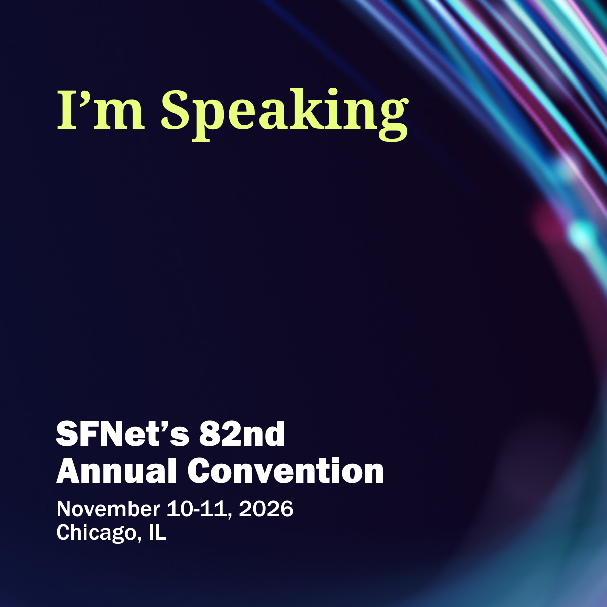 82nd Annual I'm Speaking LI