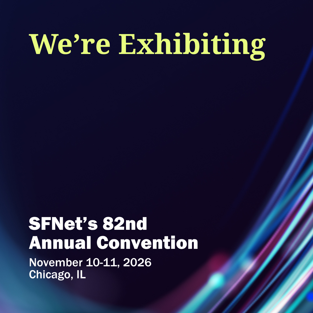 82nd Annual We're Exhibiting LI