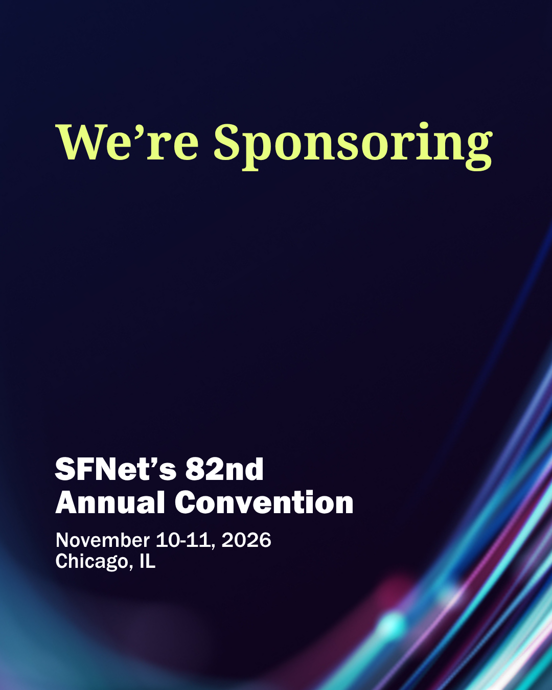 82nd Annual We're Sponsoring IG