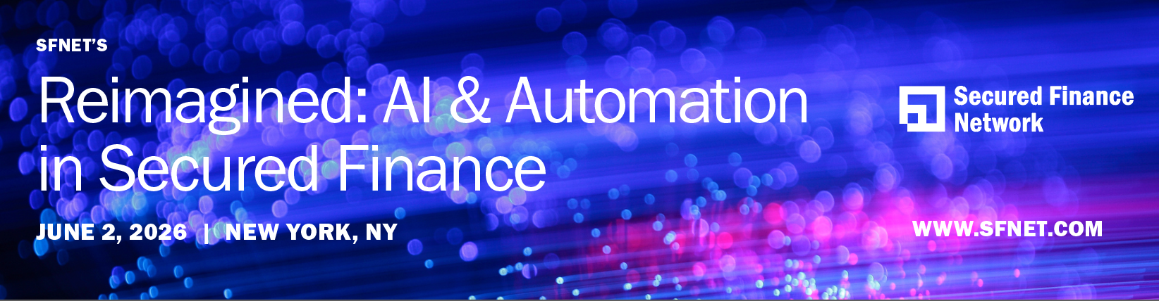Reimagined AI & Automation in Secured Finance Conference 2026