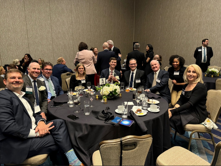 Wells Fargo IMPACT Awards table-Liz Lange photo Wells Fargo IMPACT Awards table